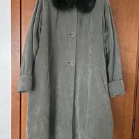 Cappotto alcantara donna