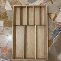 Portaposate in bambu Ikea