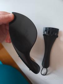 mentoniera e cordiera violino