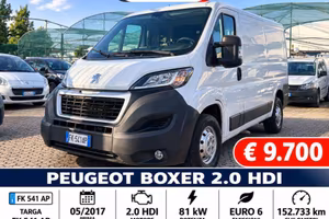 PEUGEOT Boxer 2.0 hdi 110 cv euro 6b l1 h1