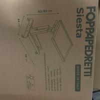 Foppapedretti carrello siesta mai usato