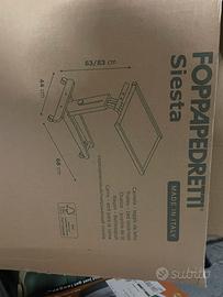 Foppapedretti carrello siesta mai usato