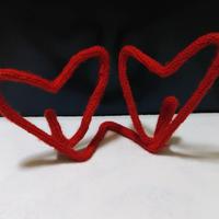 doppio portafoto a cuore 