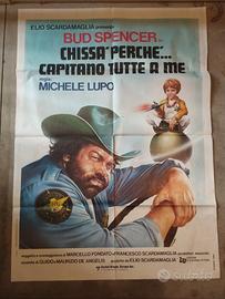 Manifesto film Chissa" Perche Capitano tutte a me