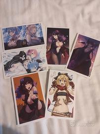Cartoline anime manga rem ram re zero