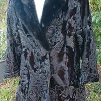 Cappotto in pelliccia vera Astrakan