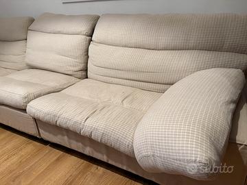 Divano in piume scomponibile