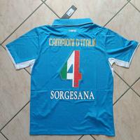 Maglia SSC Napoli Campioni d' Italia 4 scudetto 