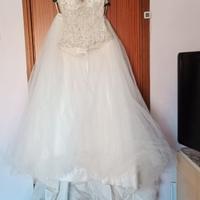 Abito da sposa swarovski