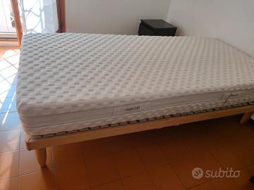 Letto ortopedico elettrico  + materasso memory