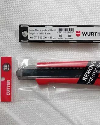 Set Cutter taglierino Wurth 18 mm