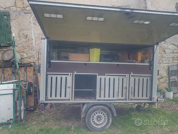 Carrello trasporto cani