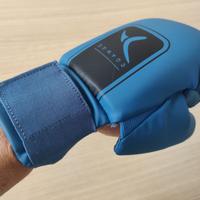 Guanti da karate azzurri