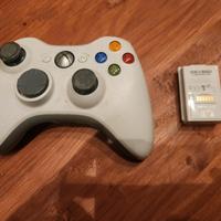 Controller xbox 360 + battery pack