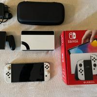 Nintendo Switch Oled nuova con scontrino + giochi