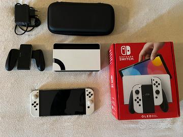Nintendo Switch Oled nuova con scontrino + giochi