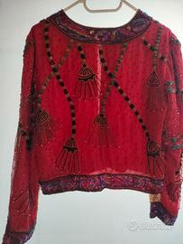 Giacca con paillettes