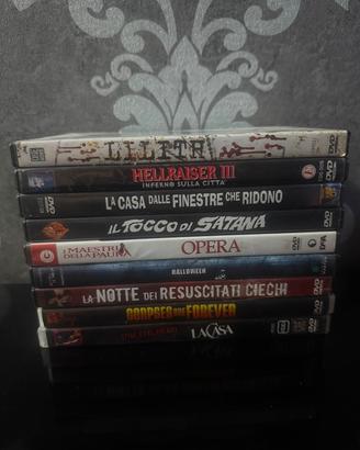 CD horror di vario genere 