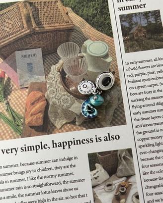 Pandora Charm 791676C01 Camaleonte Cambia Colore