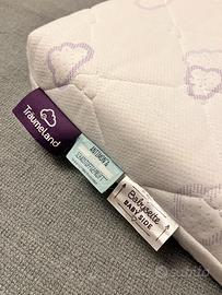 Materasso bimbi  60x120 +  coprimaterasso