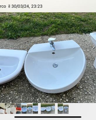 Lavandino  con rubinetto