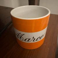 OVOMALTINA Tazza vintage ceramica Fontebasso  Tv