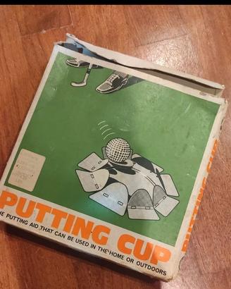 Put Cup accessori mazza golf allenamento vintage