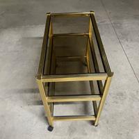 Carrello porta TV con ripiani 