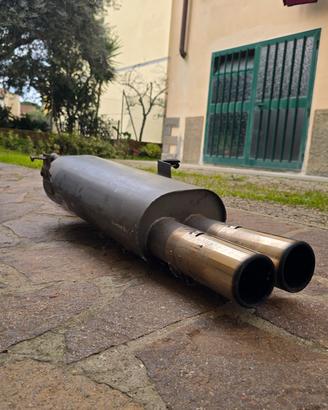 marmitta sportiva BMW E30 