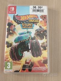 hot whelees monster trucks stunt mayhem