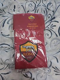 Telo towel sport microfibra As Roma con pochette 