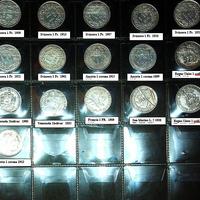 blocco monete argento