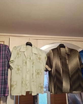 4 Camicie Donna Colorate 