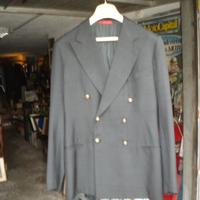Giacca Blazer uomo seta nera taglia 46/48