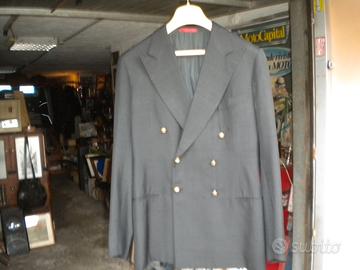 Giacca Blazer uomo seta nera taglia 46/48