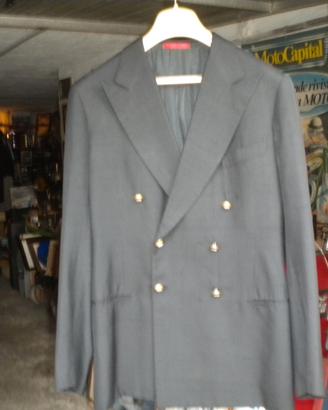 Giacca Blazer uomo seta nera taglia 46/48