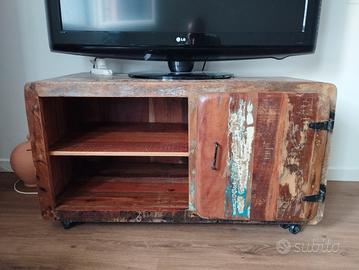 Mobile porta TV stile etnico 