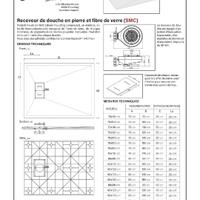piatto doccia 70 x 120 Laneri nuovo 