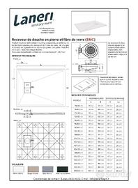 piatto doccia 70 x 120 Laneri nuovo 