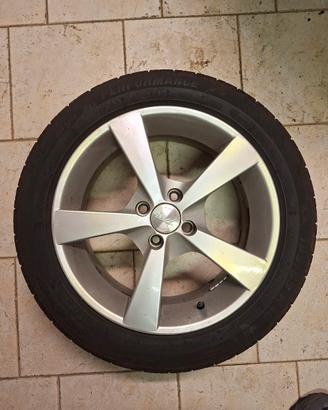 Cerchi in lega 16" Reanault Clio  con gomme estive
