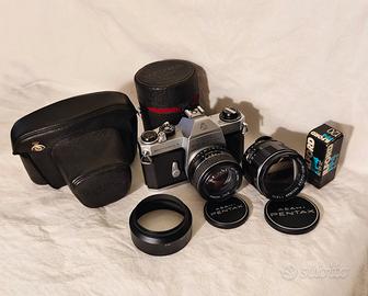 Pentax Spotmatic F, 50mm f/1.4 + Takumar 85mm f/18