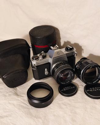 Pentax Spotmatic F, 50mm f/1.4 + Takumar 85mm f/18