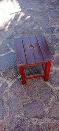 8 sgabelli in legno