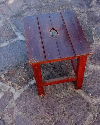 8 sgabelli in legno