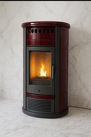 Stufa a Pellet mod.Piazzetta P961 maiolica