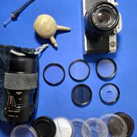 macchina fotografica fujica stx-1n con accessori 