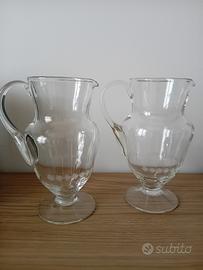 Coppia caraffe vintage 