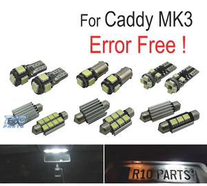 KIT 15 LAMPADE LED INTERNE PER VOLKSWAGEN VW CADDY
