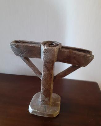 Candelabro candeliere portacandela etnico vintage