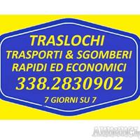 Sgomberi appartamenti box cantine 338.2830902